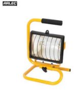 (5F) Mixed Lot. To Include 1x Arlec 400W Portable Halogen Worklight. 1x Polytuf L Shaped Lounge Cov