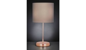 (2L) 6x Lighting Items. 2x GH Stick Lamp Gold / Grey. 1x GH Tripod Floor Lamp Mustard. 1x GH Wicker