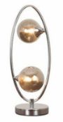 (6H) 7x Items. 4x B-Light Boutique Items, Carrie Oval Table Lamp, Valencia 5 Light Ceiling Pendant,