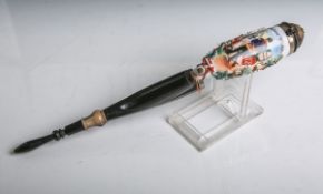 Reservistenpfeifenkopf eines Tambours