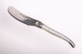 Kaviarmesser m. Perlmuttgriff, ca 16