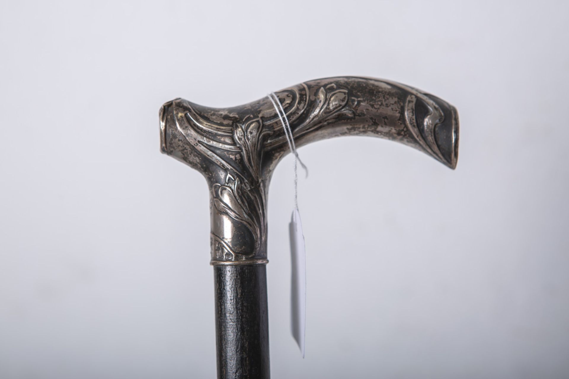 Jugendstil-Spazierstock (wohl um 1900) - Bild 2 aus 2