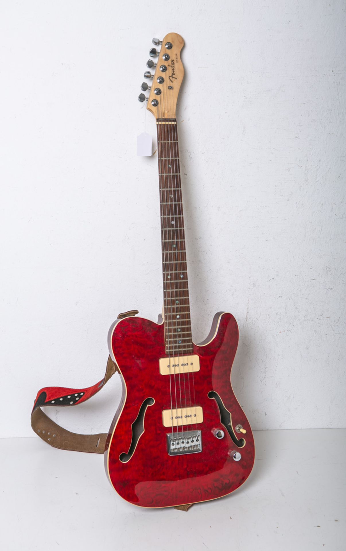Semi-Hollowbody E-Gitarre "Fender Caster" - Bild 2 aus 4