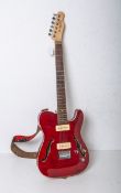 Semi-Hollowbody E-Gitarre 