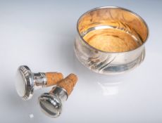 Konvolut von drei Silberteilen 800 Silber