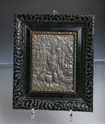 Wandbildplatte aus Zinnblech (um 1900)