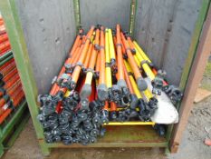 Approx 45 x Genex Lightweight Fiberglass Scaffold Tower Sections as shown