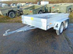 Unused Fracht Twin Axle Trailer Complete with Sides and Hoops