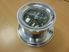 WW 2 US NAVY MK 1 BOAT CLOCK.1941 CAST ALUMINIUM REPRO