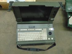 EDS DEFENCE RUGGIDIZED COMPUTER C/W KEYBOARD ETC