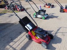 MOUNTFIELD SELF PROPELLED LAWN MOWER.C/W COLLECTOR