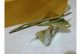 Aluminium Desktop Concorde Model