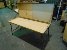 Collapsible Map/Command Planning Table