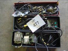 VARIOUS CLANSMAN RADIO BOXES, LEADS, ETC.