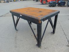 Ex MoD Heavy Duty Steel Engineering Bench