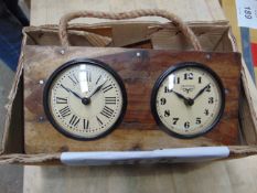 HERITAGE DOUBLE CLOCKS