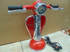 VESPA SCOOTER TABLE LAMP 40CMS X 40CMS