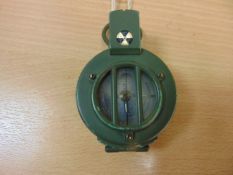 BRITISH ARMY FRANCIS BARKER M88 PRISMATIC COMPASS NATO MARKED- MADE IN UK - NO BUBBLES