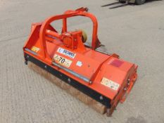 2017 Tierre Lupo 140 Flail Topper Mower for Compact Tractor