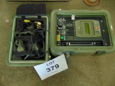THALES RADIO EQUIPMENT C/W POWER LEAD, HEAD SET, ETC