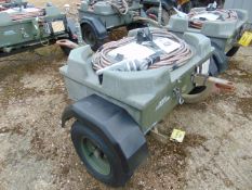 AIRCRAFT STARTER TROLLEY C/W BATTERIES AND LEADS