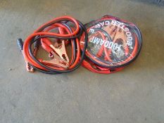 2 Pairs of H/D Jump Leads NEW UNUSED