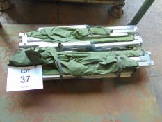 2X LIGHT WEIGHT BRITISH ARMY FOLDING CAMP BEDS