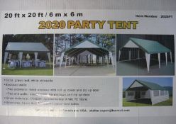 Unissued 20' x 20' Party Tent / Gazebo