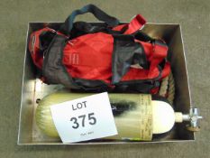3X SAFETY HARNESSES. BREATHING AIR CYLINDER ETC
