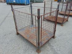 Steel Stacking Stillage with removeable sides and corner posts