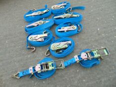Qty 9 x Unissued UK Trailer Parts 2.5m Ratchets & Straps