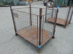 Steel Stacking Stillage with removeable sides and corner posts