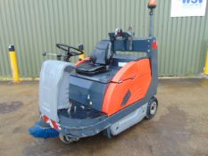 2011 Hako Jonas 1200 V Ride On Gas Sweeper ONLY 3,288 Hours!