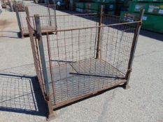 Steel Stacking Stillage with removeable sides and corner posts