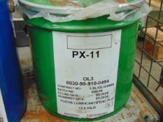 1 x Unissued 12.5Kg Drum of PX-11 High Temperature Corrosion Preventative Grease