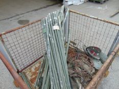 Camo Netting Support Poles, Mushrooms, Canvas Sheets etc