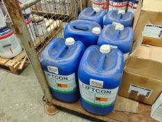 6 x Unissued 25L Drums of Liftcon Ecosafe SDS133 Chemically Powerful Biodegradeable Degreaser