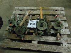 8x Antique K2 Semi Rotary Pump as shown
