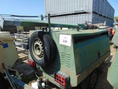 HYLITE MODEL TS 2-5 5.5 KVA GENERATOR/ LIGHTING TOWER