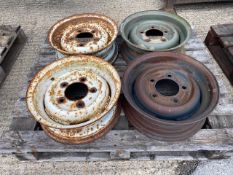 4X LAND ROVER WHEEL RIMS