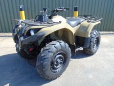 Recent Release from UK MOD Military Spec. Yamaha Grizzly 450 4 x 4 ATV with Winch ONLY 128 HOURS!