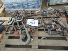 Recovery Equipment inc D shackles pins etc as shown