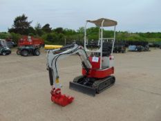 2020 XN 08 Diesel Mini Digger, 120 hrs only with blade etc