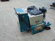 TENNANT 42E WAREHOUSE SWEEPER C/W VACUUM CLEANER