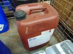 1 x Unissued 20L Drum of Mobil Rarus 427 Compressor Oil