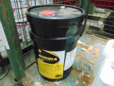 1 x Unissued 20L Drum of Shell Rimula R3+30 Heavy Duty Engine Oil
