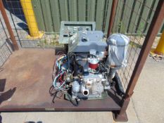 Lister / Peiter Diesel 6 kva 240v Generator 525 hrs as shown