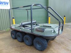 Argocat 8x8 Conquest Amphibious ATV c/w Roll Cage ONLY 1,080 Hours!
