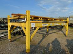 3.5 TONNE VEHICLE DE- POLLUTION LIFT/RIG FULLY ADJUSTABLE WITH RAMPS.