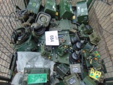 1 x Stillage Box of Clansman Radio Equipment inc chargers ETC